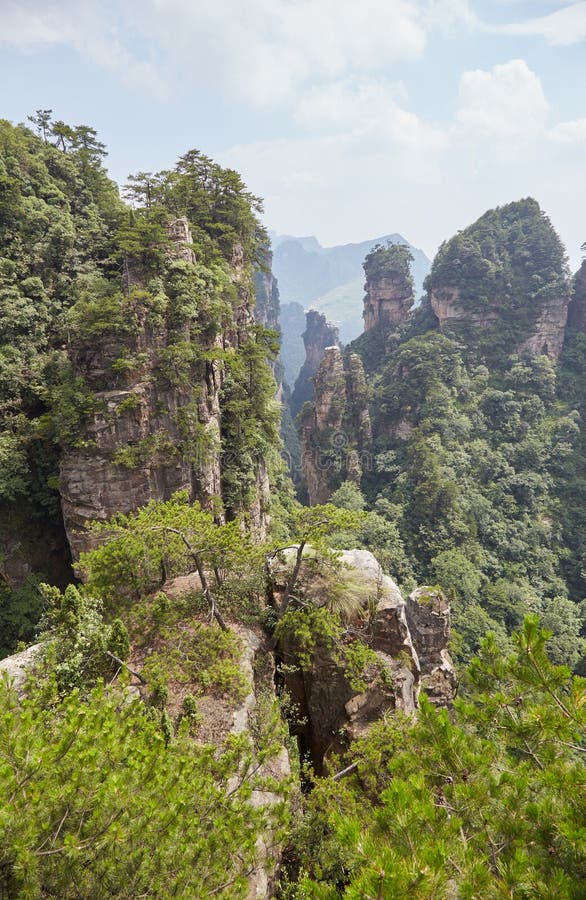 Zhangjiajie — Sandstone pillars
